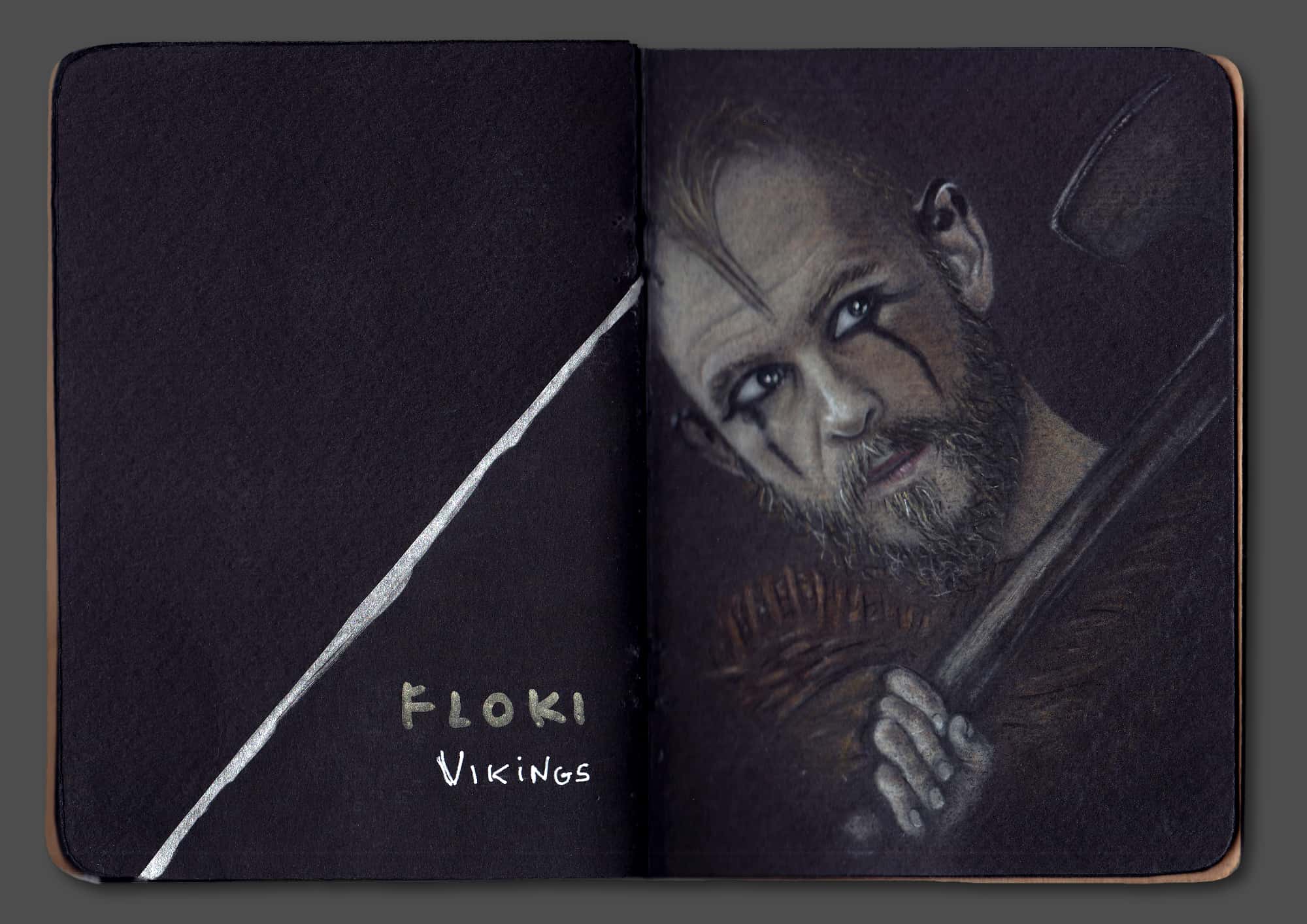 Floki Portrait (Book Scan 2)