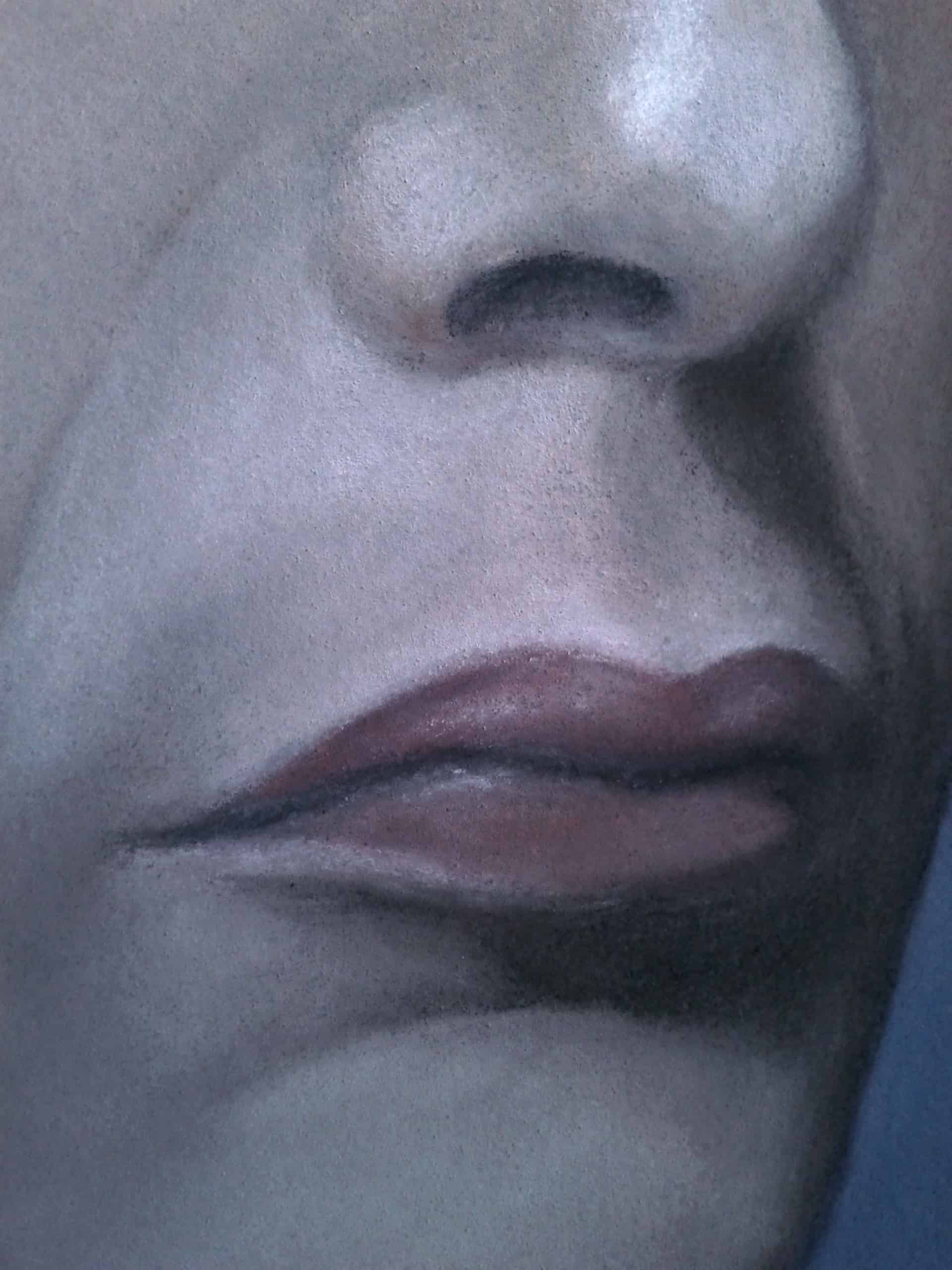 Hannibal portrait (mouth close-up)
